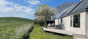 Nature retreat with views near Grenaa