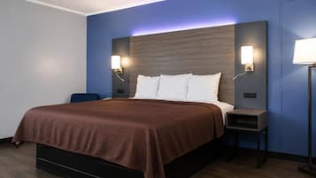Chambre Simple Standard, 1 très grand lit, non-fumeurs | Bureau, espace de travail pour ordinateur portable, Wi-Fi gratuit