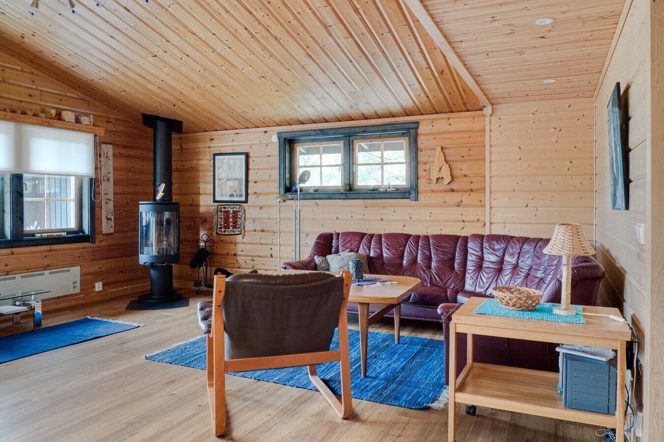 Fernseher, Kamin