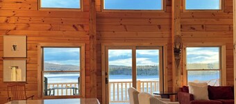 First Lake Lodge! Trails, Fishing, Boating & Unforgettable 1st Conn Lake Views