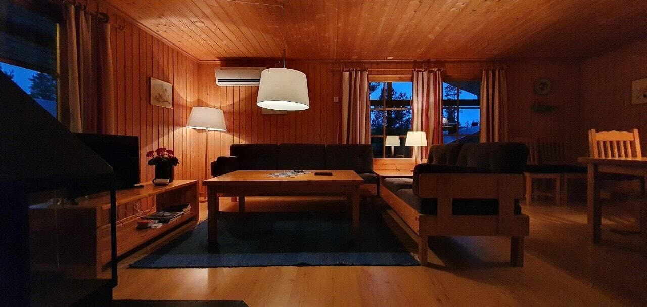 Fernseher, Kamin