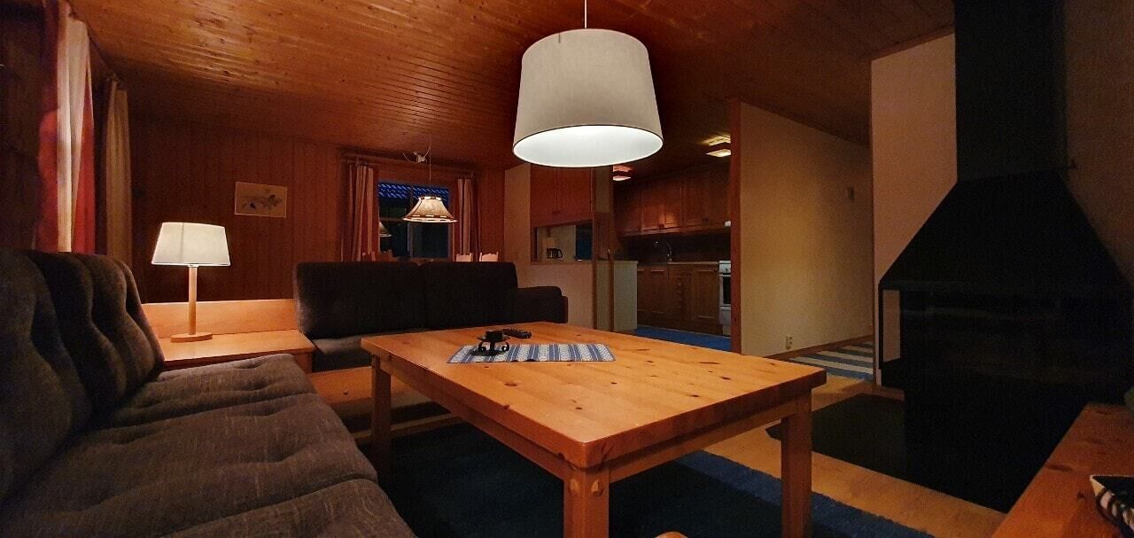 Fernseher, Kamin