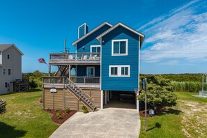 Exterior - Ocean & Sound Views, Hot Tub & Pet Friendly! (Nags Head)