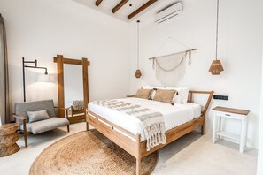 Deluxe Villa, 3 Bedrooms, Private Pool | Cadar kapas Mesir, peralatan tempat tidur premium 