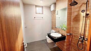 Studio – standard, balkong, byutsikt | Bad