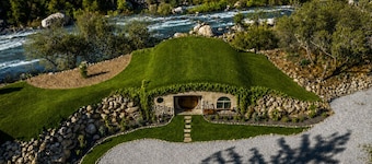 Sequoia Hollow Hole - Magical & Whimsical Earth-Berm Riverfront