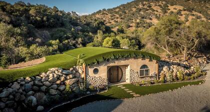 Sequoia Hollow Hole - Magical & Whimsical Earth-Berm Riverfront