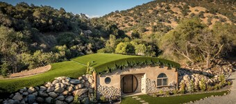 Sequoia Hollow Hole - Magical & Whimsical Earth-Berm Riverfront