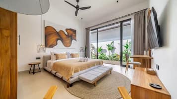 Luxury Villa, 2 Bedrooms, Private Pool | Egyptian cotton sheets, premium bedding, in-room safe, laptop workspace