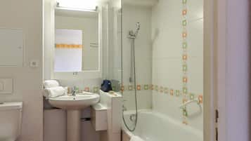 Shower, towels
