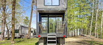 Steps to Gull Lake! Modern RV Stay w/ Resort Perks