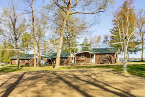 Exterior - Cozy Lakefront Cabin at Birch Haven Resort! (Tenstrike)