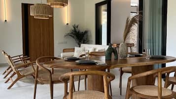 Villa Deluxe, 2 habitaciones, vistas al patio | Restauración