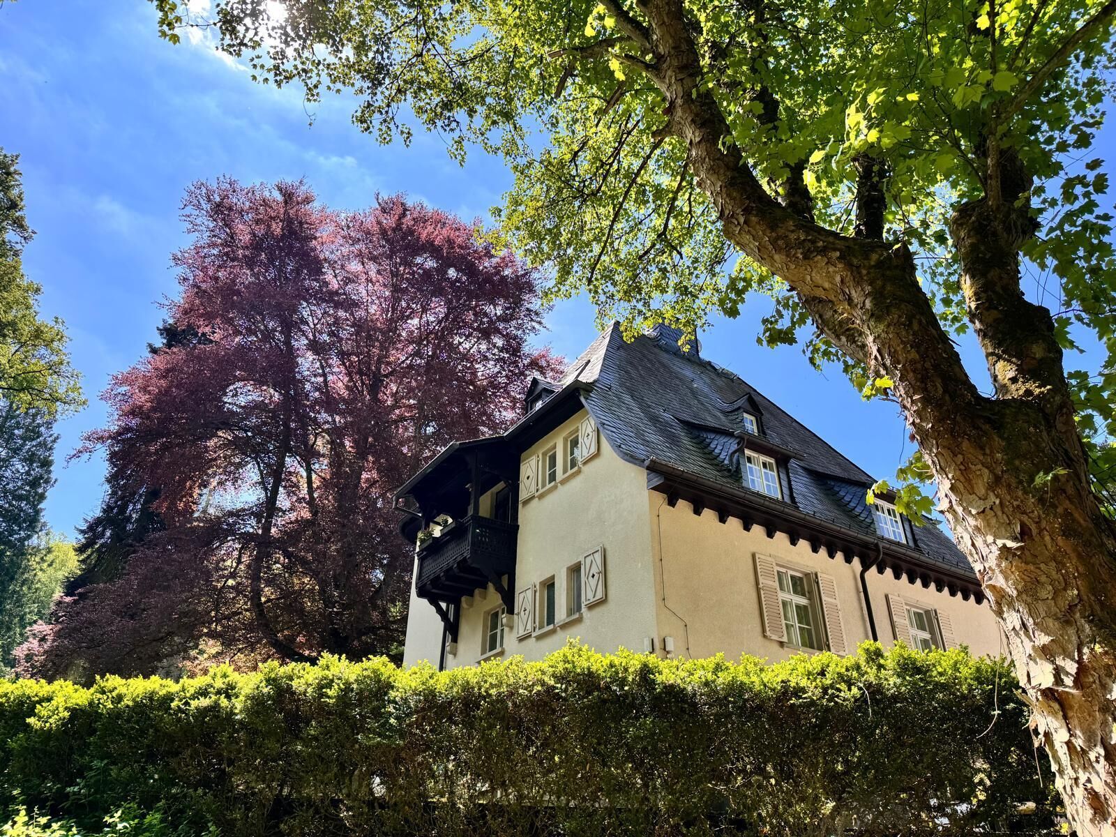 Quarto casal ou duplo, vista para o jardim | Fachada