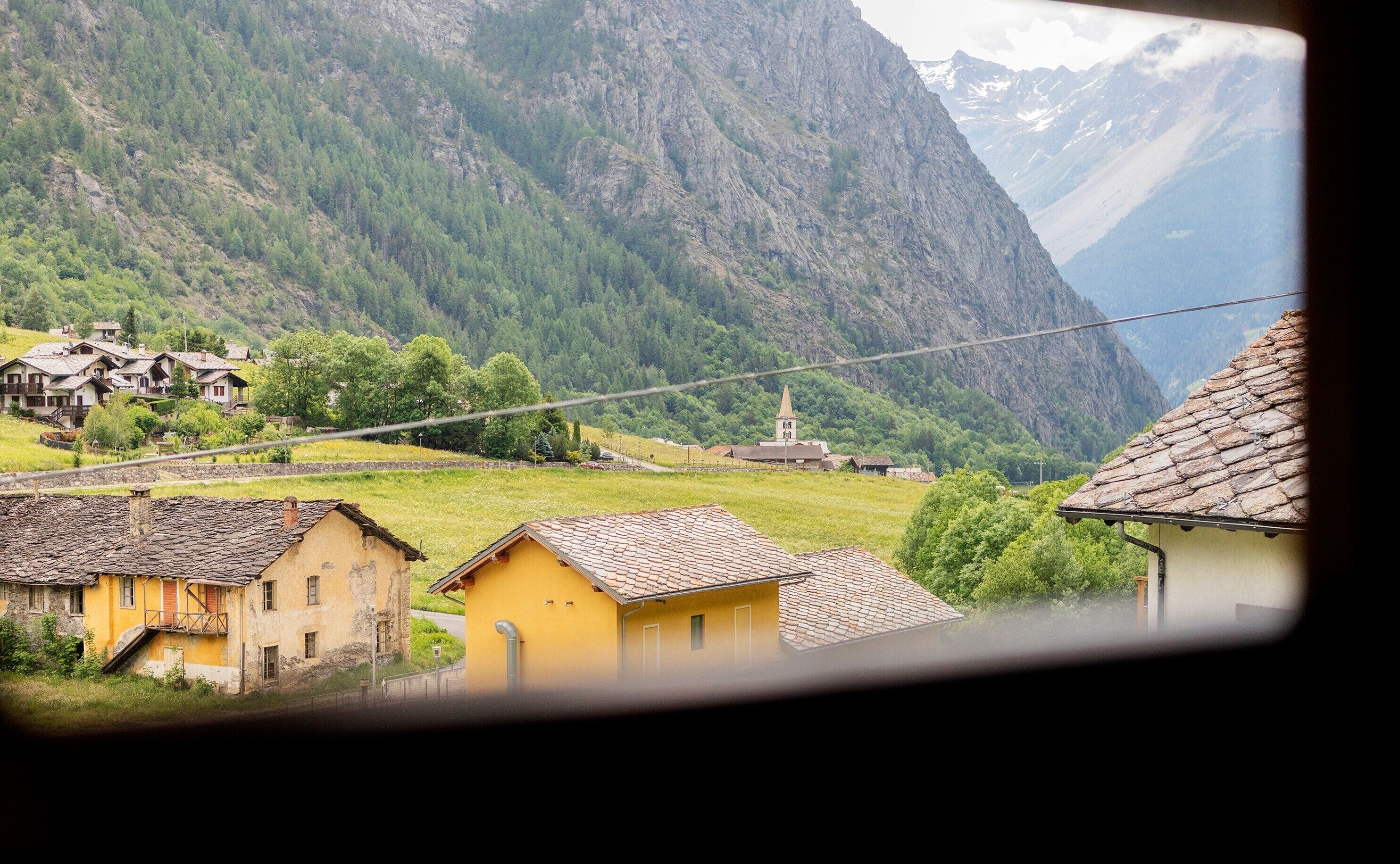 Vista dalla struttura