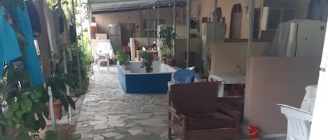Familie vierpersoonskamer | Terrein van de accommodatie