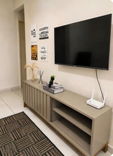 Comfortable apartment with parking near Pátio Maceió shopping mall.