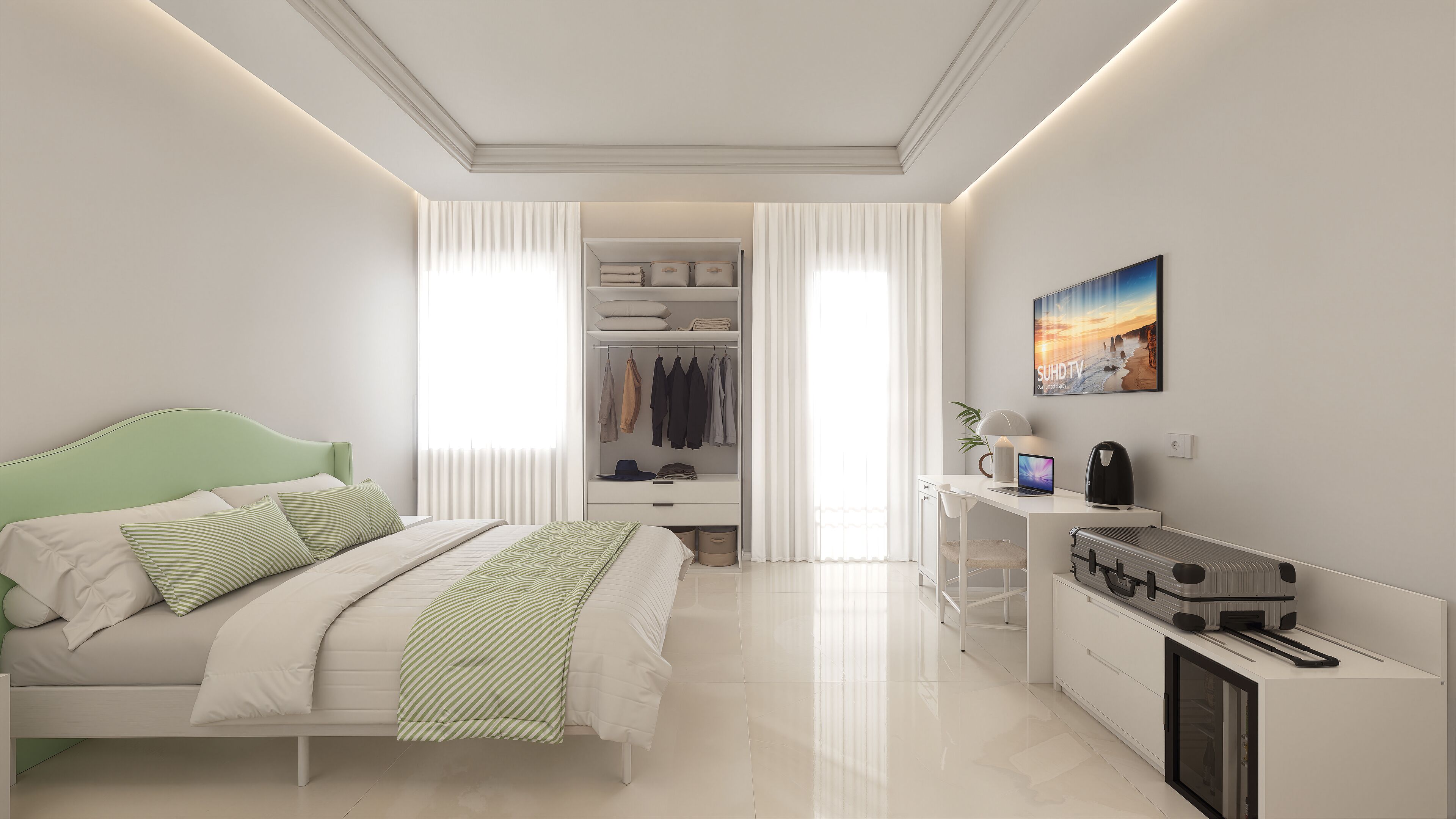 Suite, Balcony, City View | In-room safe, desk, iron/ironing board, free WiFi