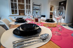 Dining - Spacious 4-bedroom house in charming Brod Moravice with AC (Brod Moracice)