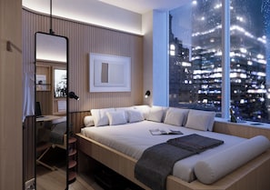 Quarto, 1 cama Queen | Wi-Fi de cortesia