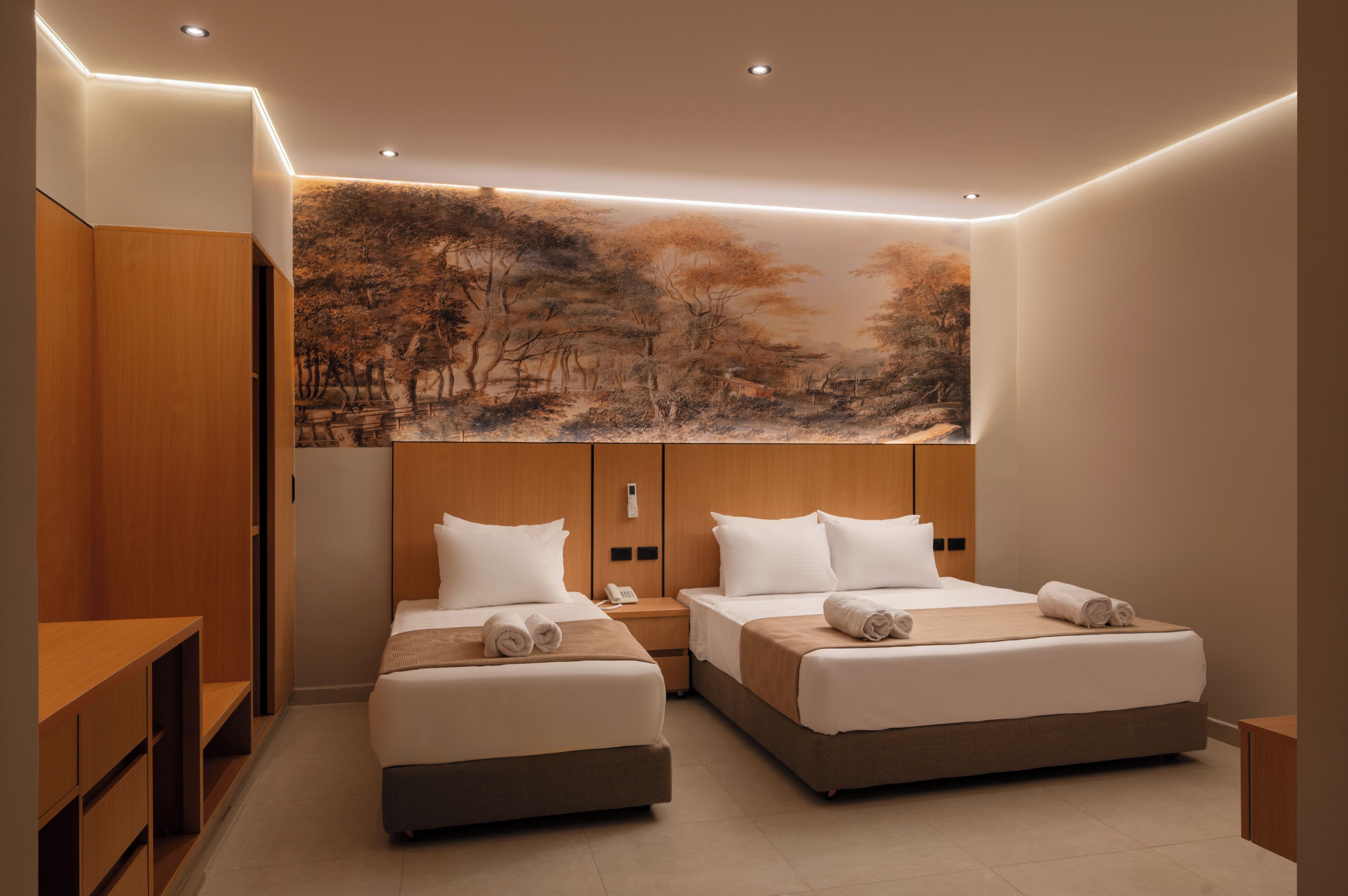 Superior Triple Room, City View | In-room safe, desk, free WiFi
