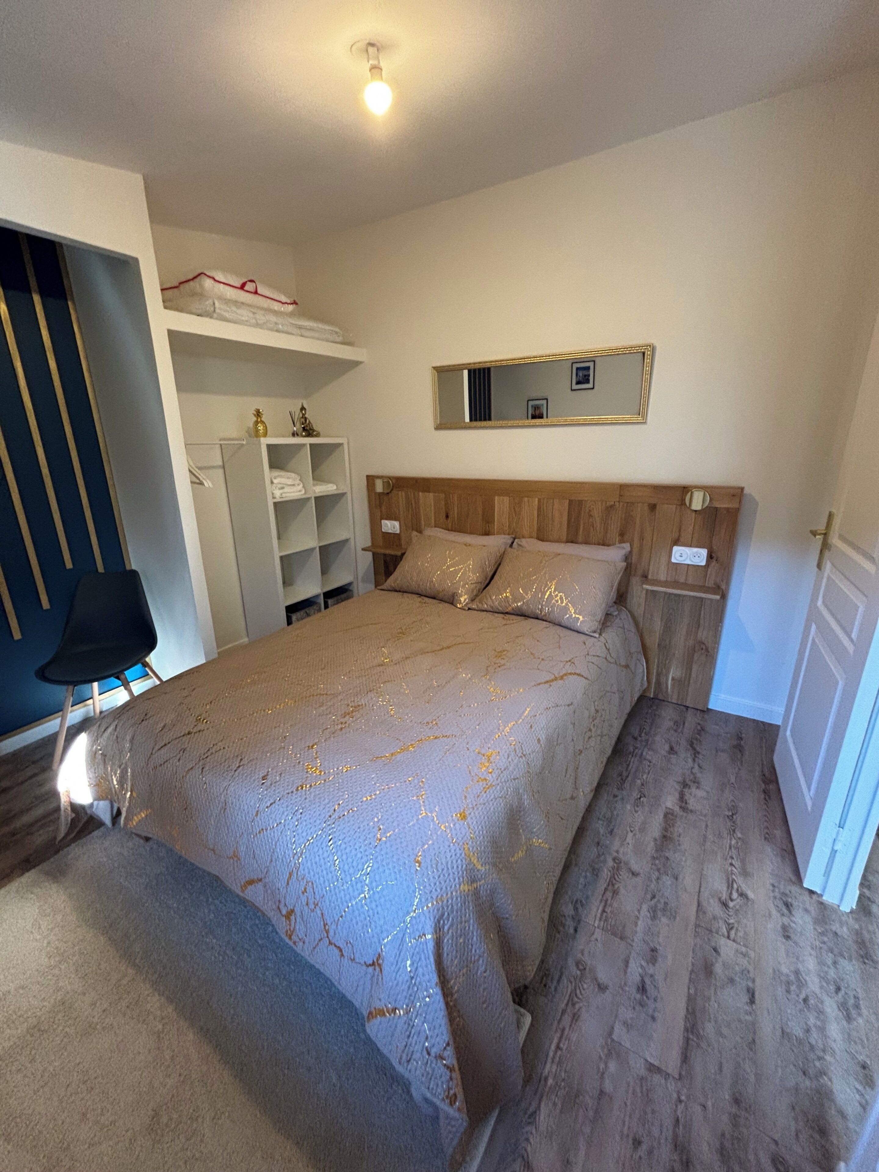 1 chambre, Wi-Fi gratuit, draps fournis