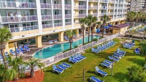 Pool - Oceanfront Penthouse at Camelot Resort, 2 Queen Beds, Sleeps 4 (Myrtle Beach)