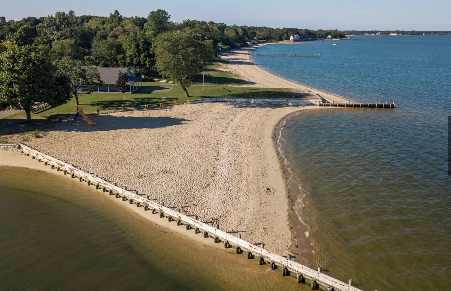 Nær stranden