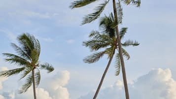 Beach nearby, beach cabanas, sun loungers, beach umbrellas