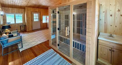 Cabin on Crystal Lake with Private Dock, New Sauna