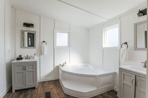 Cottage, salle de bains privée (Basecamp Cottage) | Salle de bain