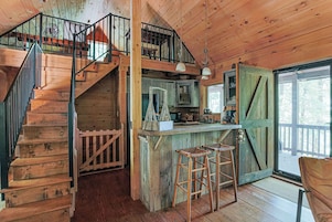 Cabaña, baño privado (Bear Tracks Cottage) | Cocina compartida