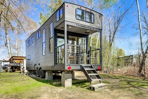 House (1 Bedroom) | Front of property - Steps to Gull Lake! Modern RV Stay w/ Resort Perks (Tenstrike)