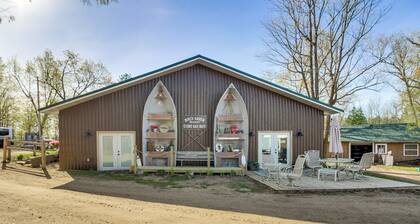 Private Dock & Gull Lake Access! Spacious Retreat