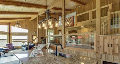 Private Dock & Gull Lake Access! Spacious Retreat