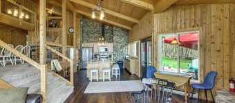 Private Dock & Gull Lake Access! Spacious Retreat