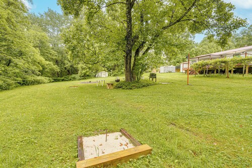 Walk to Town: Fayetteville Retreat w/ Hot Tub!