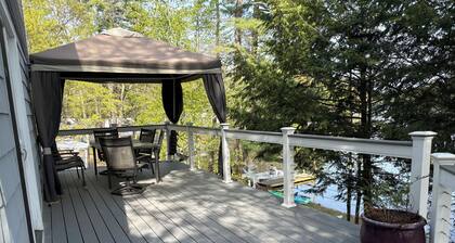 Beautiful 4-bedroom, lakeside home in Lyman, Maine.