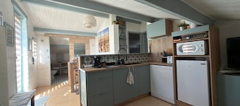 Charming apartment with garden and jacuzzi 3 minutes from the beach