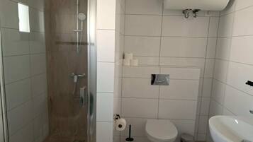 Shower, hair dryer