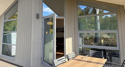 Ferienhaus im skandinavischen Stil mit Sauna in Bad Bevensen