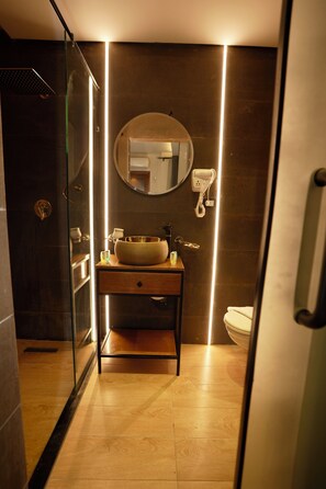 Hair dryer, bidet, towels, soap - Standard Double Room #1 (Giza)