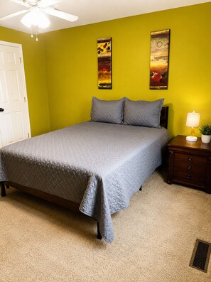 3 habitaciones, wifi, ropa de cama y acceso para silla de ruedas 