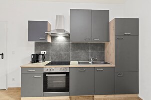 Apartment, 1 Queen-Bett, Haustiere gestattet | Eigene Küche