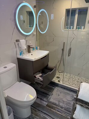 Shower, hair dryer, towels, soap - Private Studio/Kitchen/Laundry/min 2 Miami airport (Miami)
