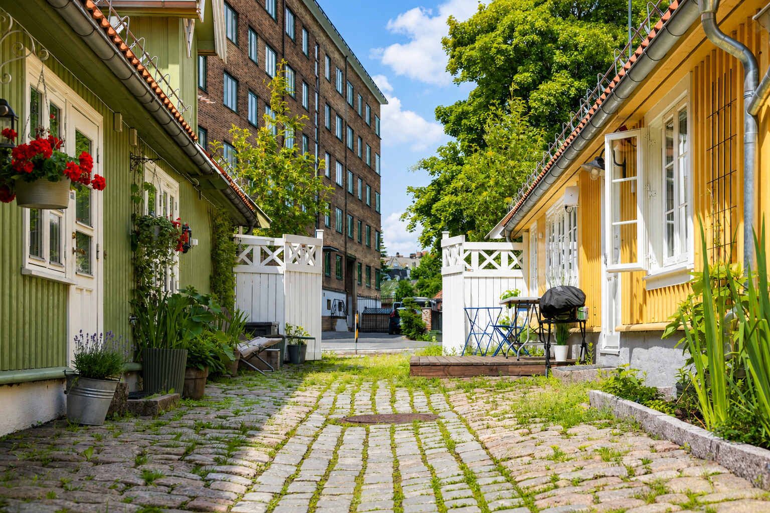 Overnattingsstedets uteområder