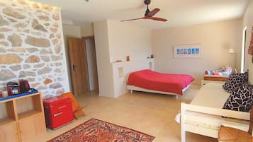 1 bedroom, travel crib, free WiFi, bed sheets