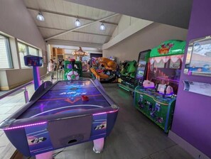 Games room - Coastal Caravan Family Escape Near Edinburgh at Seton Sands (Port Seton)