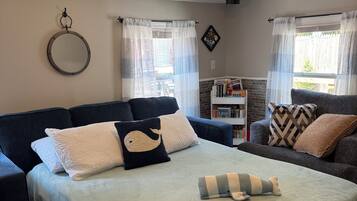 1 quarto, Wi-Fi de cortesia, roupa de cama