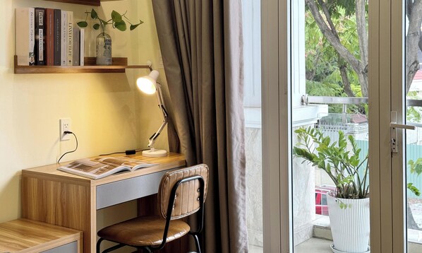 Superior-lejlighed - 1 soveværelse - balkon - parkudsigt | Interiør